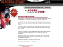 Website Snapshot of Electra Start Ltd., Inc.