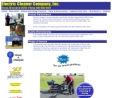 Website Snapshot of Electric Cleaner Co., Inc.