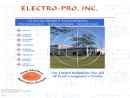 Website Snapshot of Electro-Pro, Inc.