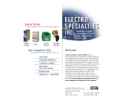 Website Snapshot of Electro-Specialties, Inc.