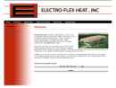 Website Snapshot of ELECTRO-FLEX HEAT, INC.