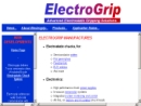 Website Snapshot of Electrogrip