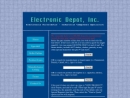 Website Snapshot of ELECTRONIC DEPOT INC