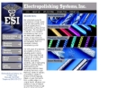 Website Snapshot of Electropolishing Systems, Inc.