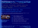 Website Snapshot of ELISHA WEBB & SON CO., INC.