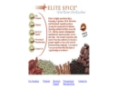 Website Snapshot of Elite Spice, Inc.