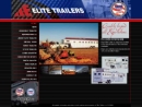 Website Snapshot of Elite Trailers Mfg., LLC
