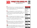 Website Snapshot of Elkhart Steel Service Inc.