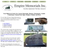 Website Snapshot of Empire Memorials, Inc.