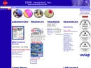 Website Snapshot of EMSL Analytical