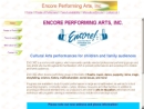 Website Snapshot of ENCORE PERFORMING ARTS, INC.