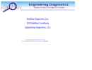 Website Snapshot of Engineering Diagnostics, Inc.