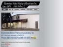 Website Snapshot of Electroless Nickel Plating Of Louisiana, Inc.