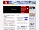 Website Snapshot of ENPROTECH MECHANICAL SERVICES