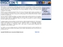Website Snapshot of ENSCICON CORP