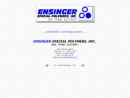 Website Snapshot of Ensinger Special Polymers, Inc.