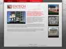 Website Snapshot of Entech Engineering