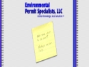 Website Snapshot of Environmental Permit Specialists