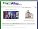 Website Snapshot of EnviroSep, Division of TMT, Inc.