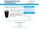 Website Snapshot of Environmental Products of MN. Inc.