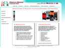 Website Snapshot of Hetherington/Electro Optical Industries