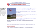 Website Snapshot of Elopak Precision Machining Co.