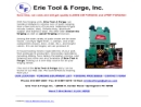 Website Snapshot of Erie Machine Bolt Co.