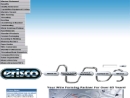 Website Snapshot of ERISCO INDUSTRIES INC