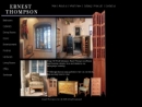 Website Snapshot of Ernest Thompson Furniture & Sombraje Co.