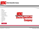 Website Snapshot of Electrol Specialties Co.