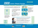 Website Snapshot of Esco Medical Instruments, Inc.