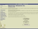Website Snapshot of ELECTRONICS SOLUTIONS INC.