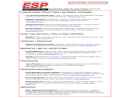 Website Snapshot of Esp Partners Inc