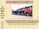 Website Snapshot of ESS Bros. & Sons, Inc.