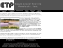 Website Snapshot of Engineered Textile Products, Inc.