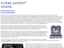 Website Snapshot of Everlasting Stone Family & Pet Memorials