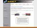 Website Snapshot of Exact Machine Service, Inc.