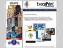 Website Snapshot of Execuprint