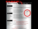 Website Snapshot of Faber Burner Co.