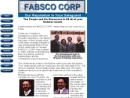 Website Snapshot of Fabsco Corp.