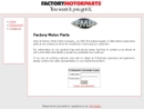 Website Snapshot of FACTORY MOTOR PARTS COMPANY