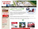 Website Snapshot of FAGEN, INC.
