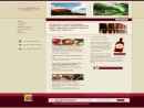 Website Snapshot of Falkner Winery