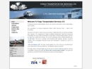 Website Snapshot of Fargo Transportation Services, Ltd.
