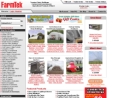 Website Snapshot of Fisher Fabric Structures and More