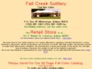 Website Snapshot of Fall Creek Corporation