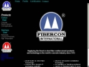 Website Snapshot of Fibercon International, Inc.
