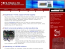 Website Snapshot of Filtran, Inc.