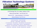 Website Snapshot of Filtration Technologies, Inc.
