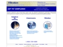 Website Snapshot of Filtration Technology, Inc.